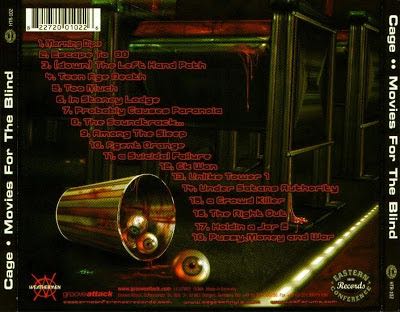 Movies For The Blind - Cage (CD) music collectible [Barcode 829357451422] - Main Image 2