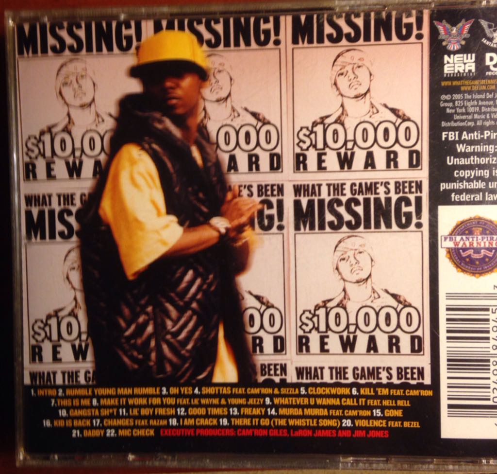 What the Games Been Missing! - Santana Juelz (CD) music collectible [Barcode 602498849453] - Main Image 2