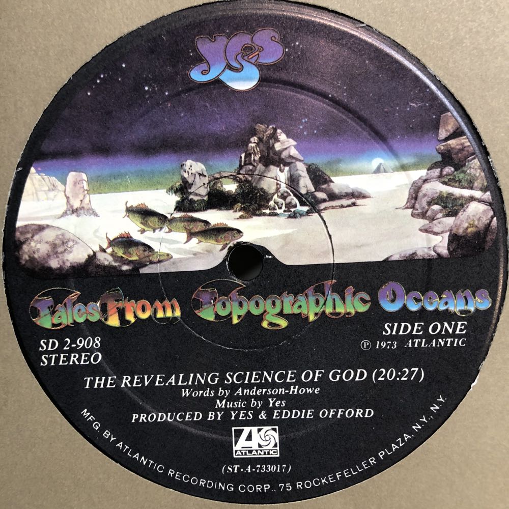 Tales From Topographic Oceans - Yes (12”) music collectible - Main Image 3