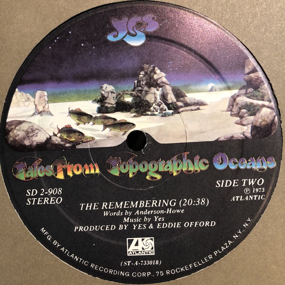 Tales From Topographic Oceans - Yes (12”) music collectible - Main Image 4