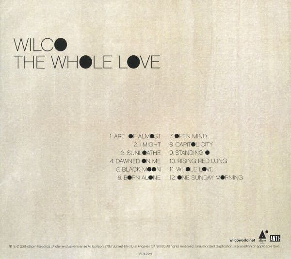 The Whole Love (Deluxe Edition) - Wilco (CD) music collectible [Barcode 0045778717422] - Main Image 4