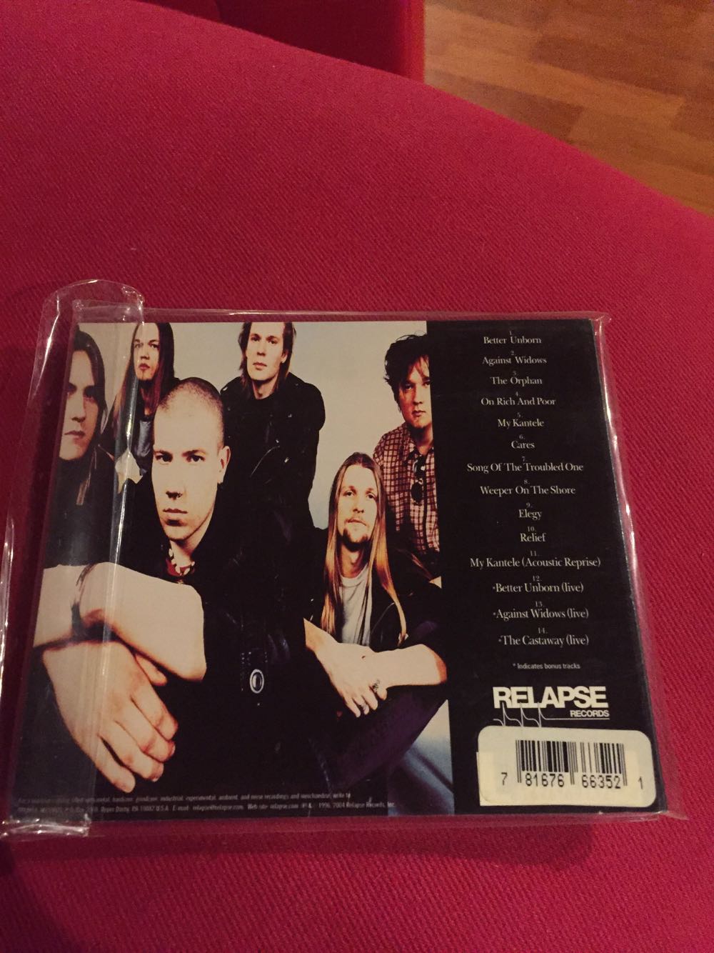 Elegy [Signed] - Amorphis (CD - 56) music collectible [Barcode 781676663521] - Main Image 2