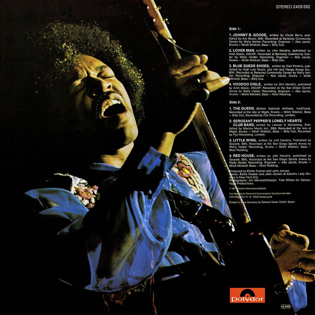 Hendrix in the West - Jimi Hendrix (12”) music collectible [Barcode 886979342910] - Main Image 2