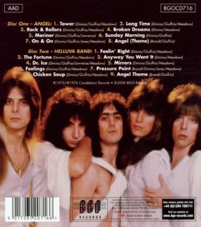 Helluva Band - Angel (CD - 44) music collectible [Barcode 731451095627] - Main Image 2