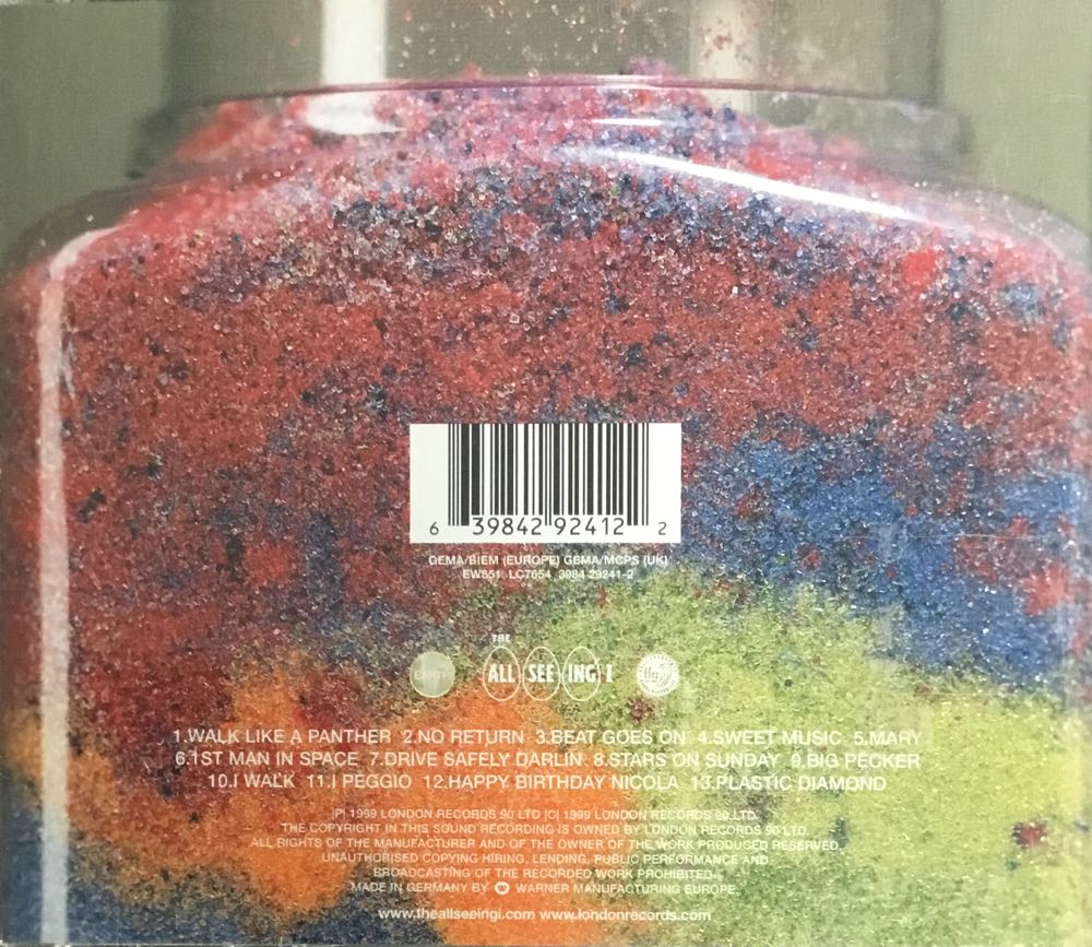 Pickled Eggs and Sherbert - All Seeing Eye (CD - 74) music collectible [Barcode 639842924122] - Main Image 2