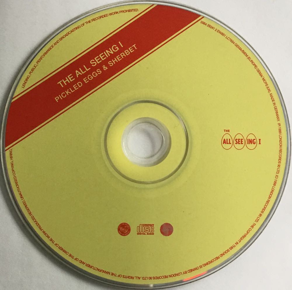 Pickled Eggs and Sherbert - All Seeing Eye (CD - 74) music collectible [Barcode 639842924122] - Main Image 4