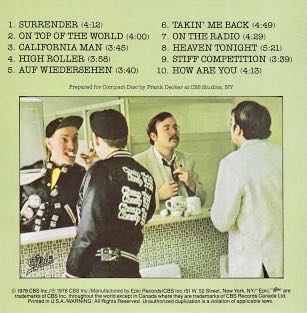 Heaven Tonight - Cheap Trick (CD) music collectible [Barcode 074643531221] - Main Image 2