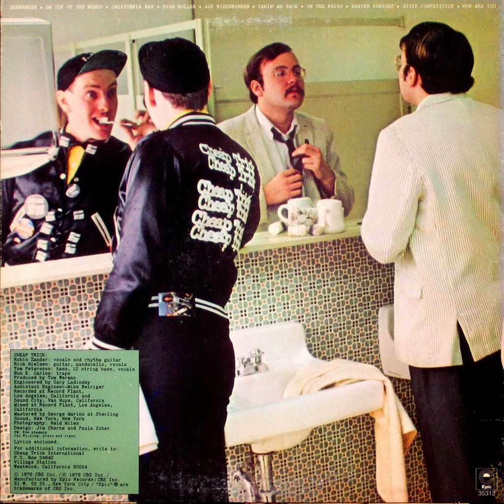 Heaven Tonight - Cheap Trick (12”) music collectible - Main Image 2