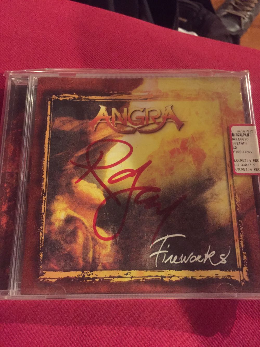Fireworks - Angra (CD) music collectible [Barcode 8024395000010] - Main Image 3
