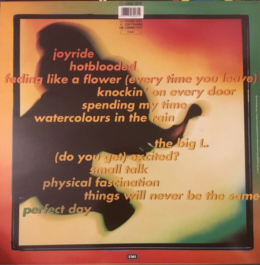 Joyride - Roxette (12” - 5902) music collectible [Barcode 077779604814] - Main Image 2