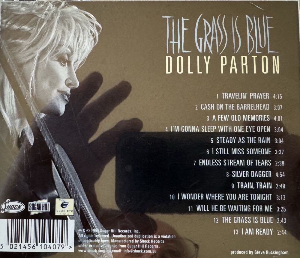 The Grass Is Blue - Dolly Parton (CD) music collectible [Barcode 5021456104079] - Main Image 2