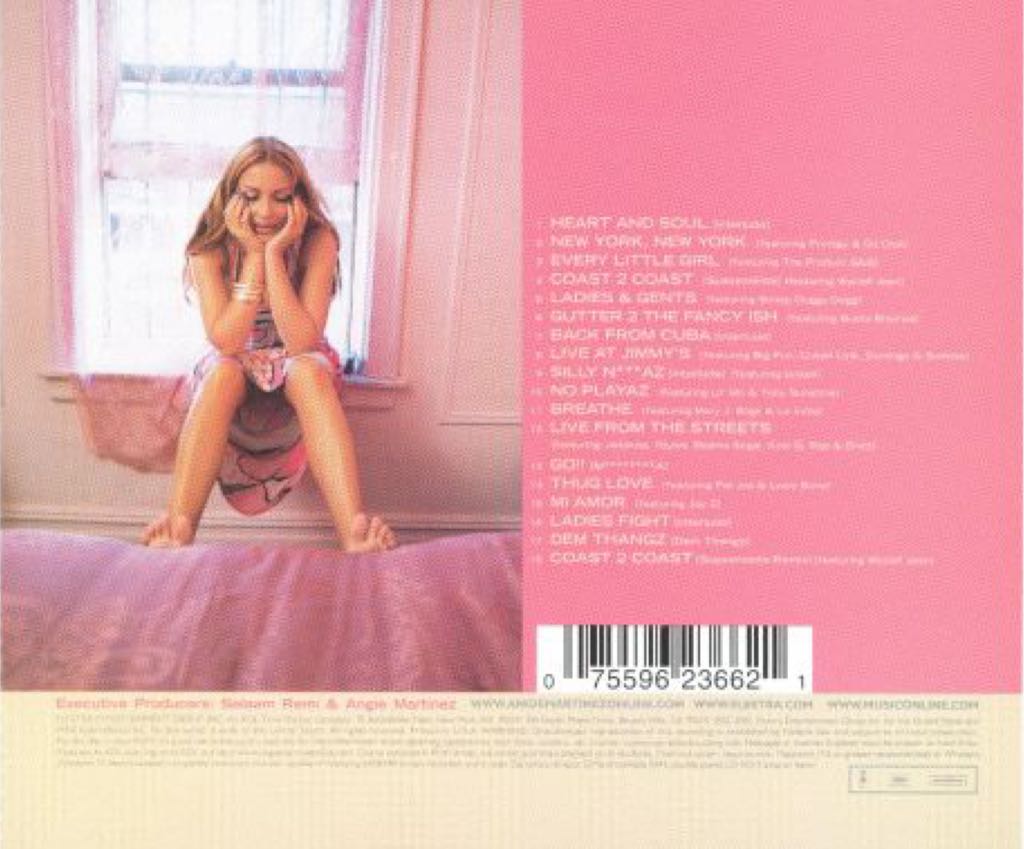 Up Close and Personal - Angie Martinez (CD) music collectible [Barcode 075596236621] - Main Image 2