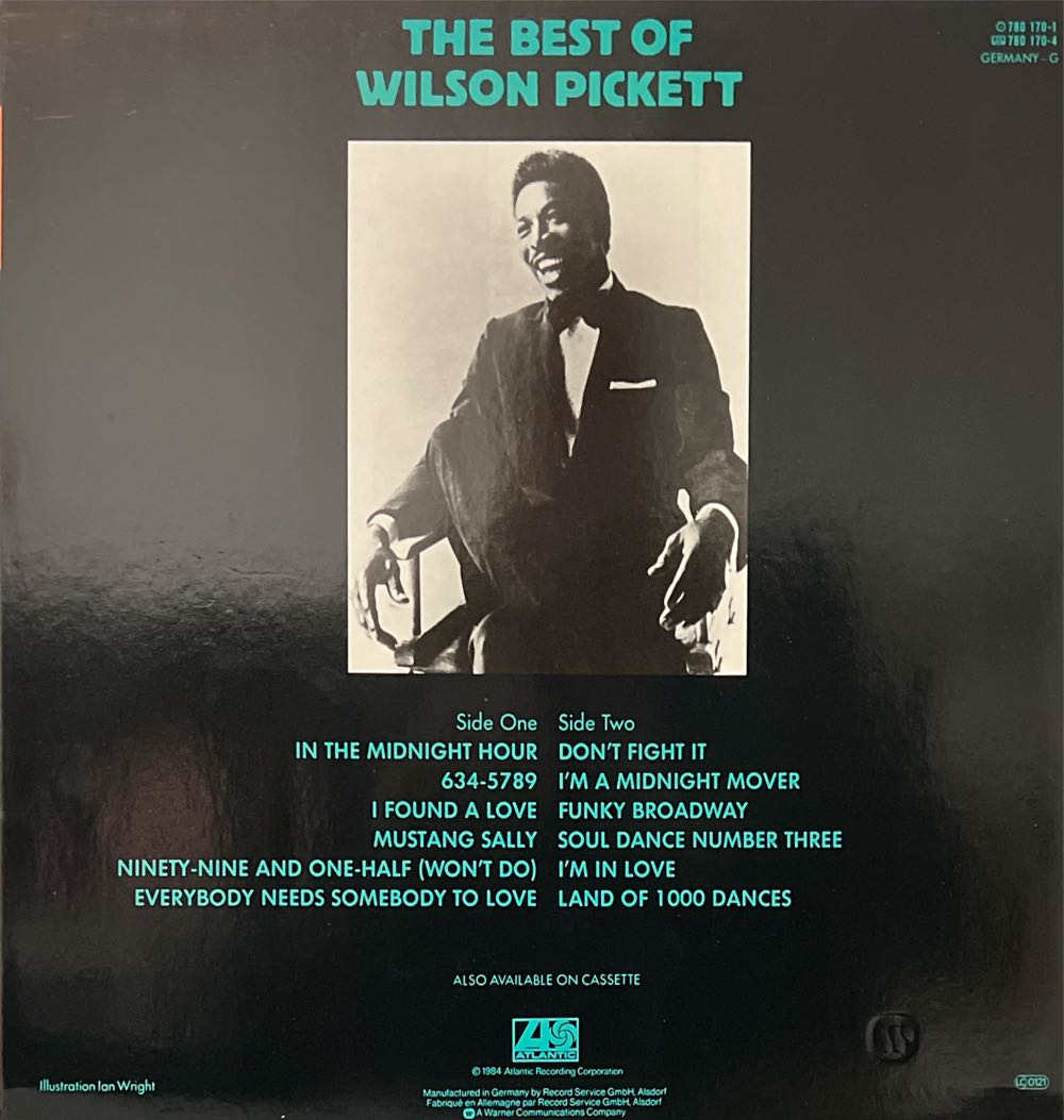 The Best of Wilson Pickett - Pickett, Wilson (12” - 31) music collectible [Barcode 075678128318] - Main Image 2