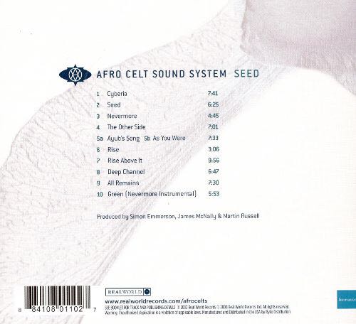 Seed - Afrocelts (CD) music collectible [Barcode 724358150827] - Main Image 2