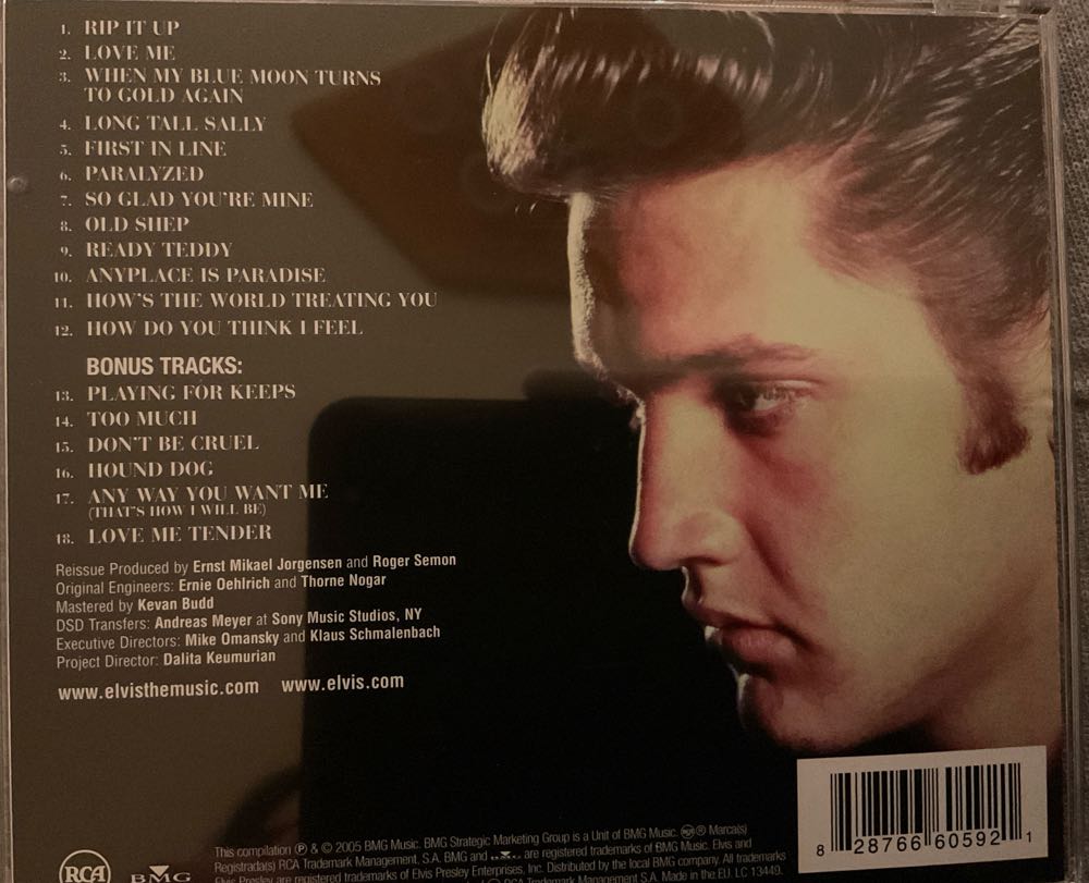 Elvis - Elvis Presley (CD) music collectible [Barcode 828766605921] - Main Image 4