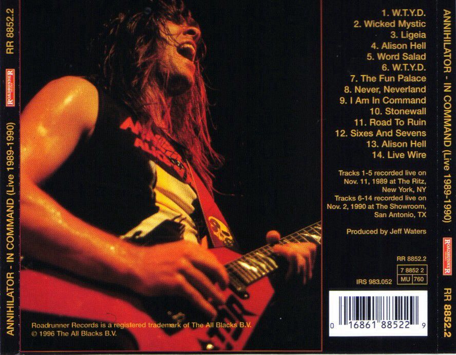 In Command - Annihilator (CD) music collectible [Barcode 5907785021099] - Main Image 2