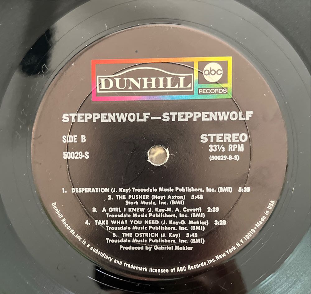Steppenwolf - Steppenwolf (12”) music collectible - Main Image 4