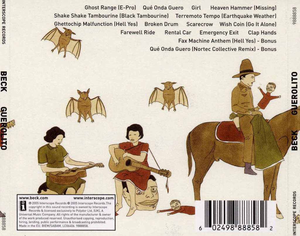 Guerolito - Beck (12”) music collectible [Barcode 602498878613] - Main Image 2