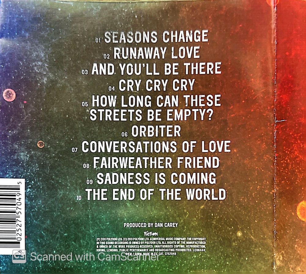 Seven Rainbows - Gold, Alice (CD) music collectible [Barcode 602527570495] - Main Image 2