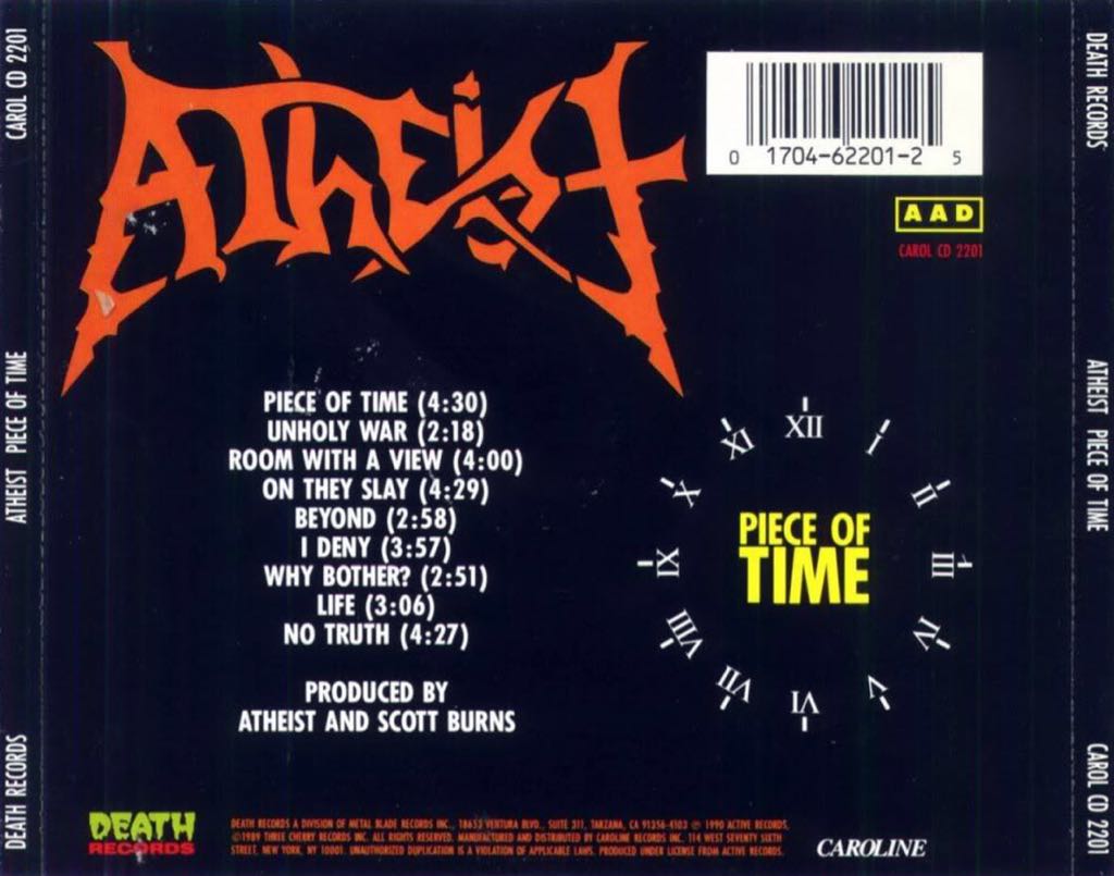 Piece Of Time - Atheist music collectible - Main Image 2