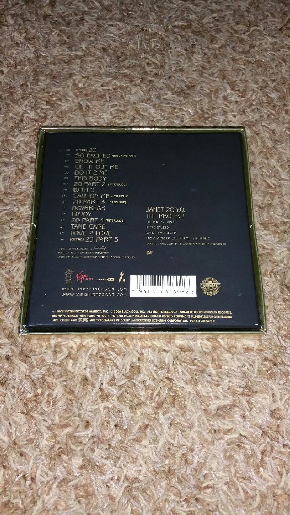 20 Y.O. - Janet Jackson (CD) music collectible [Barcode 094637316023] - Main Image 2