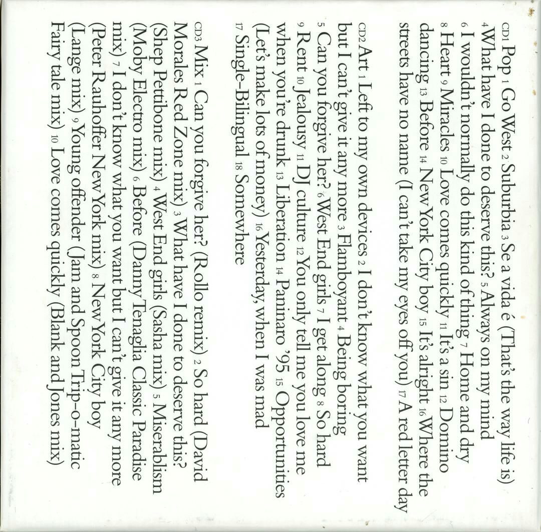 PopArt The Hits - Pet Shop Boys (CD) music collectible [Barcode 0724359509327] - Main Image 2