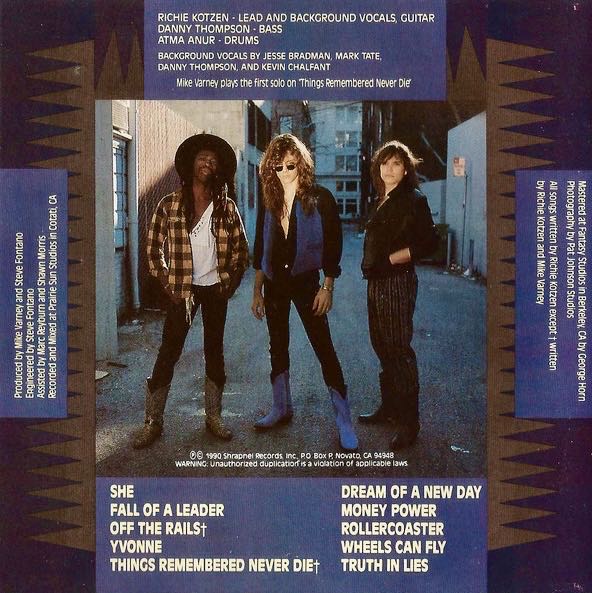 Fever Dream - Kotzen, Richie (CD) music collectible [Barcode 026245104624] - Main Image 2