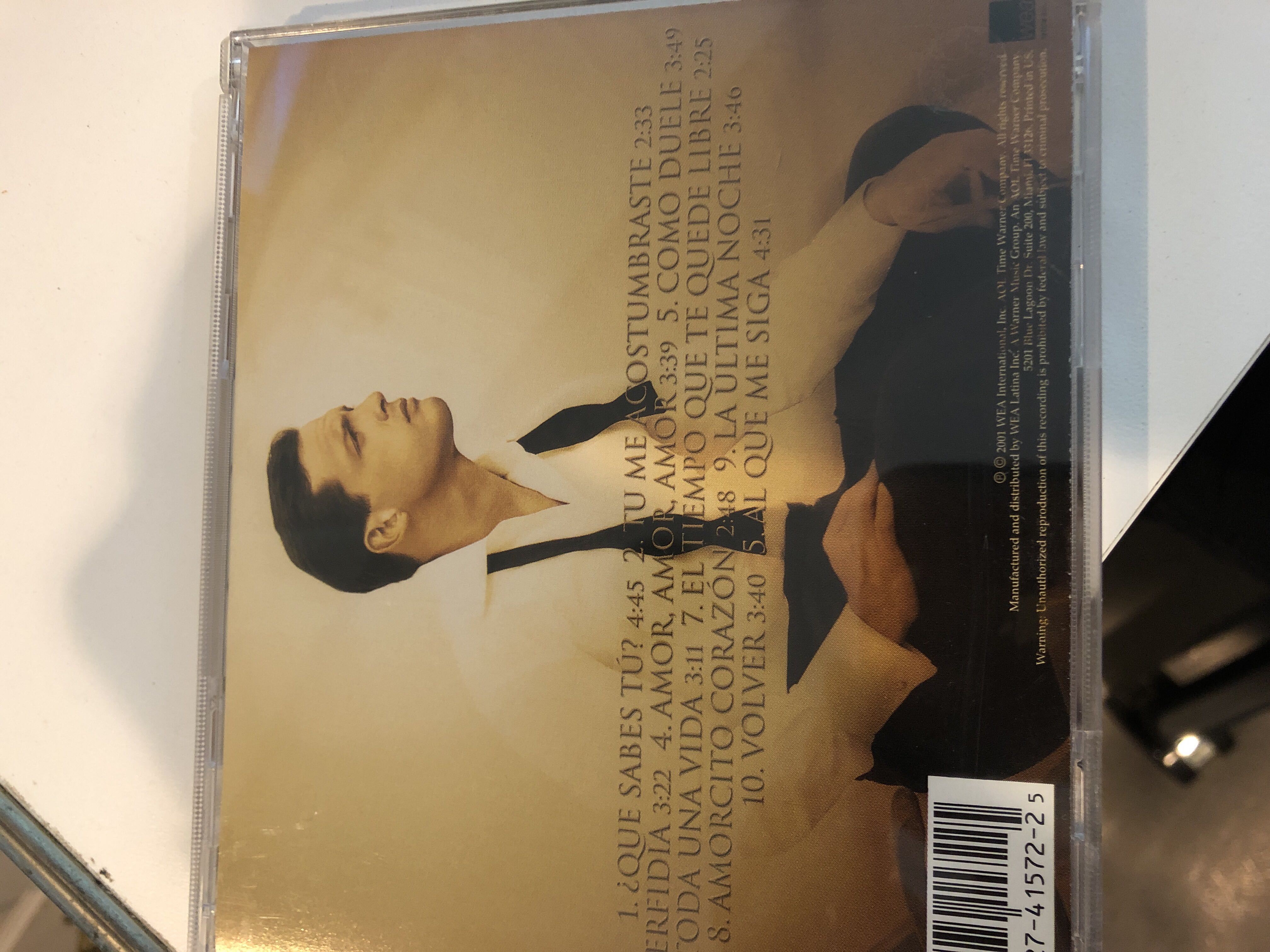 Mis Romances - Luis Miguel (CD - 39) music collectible [Barcode 809274157225] - Main Image 2