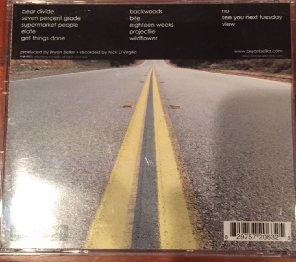 View - Beller, Bryan (CD) music collectible [Barcode 829757206325] - Main Image 2