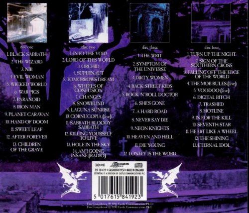 Under Wheels Of Confusion 1970-1987 - Black Sabbath (CD) music collectible [Barcode 5017615841923] - Main Image 2