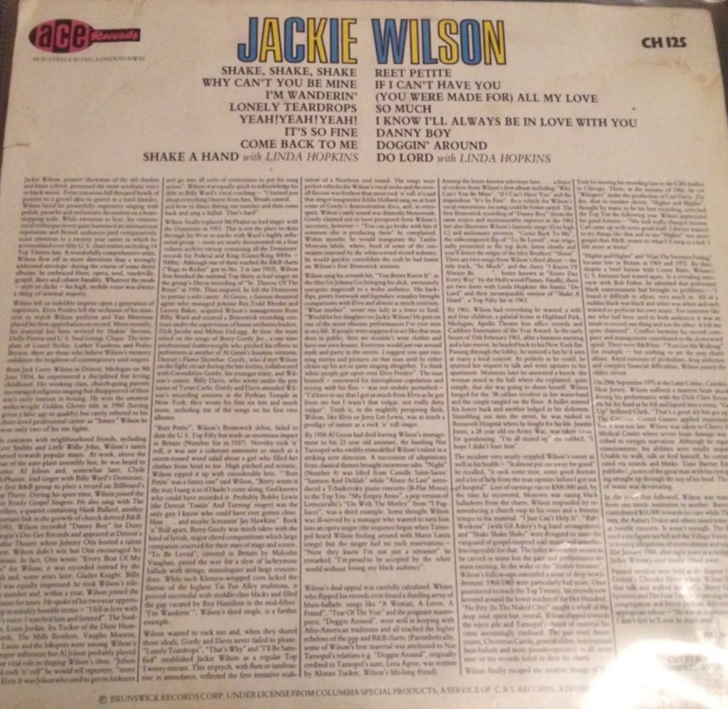 Reet Petite - Jackie Wilson music collectible - Main Image 2