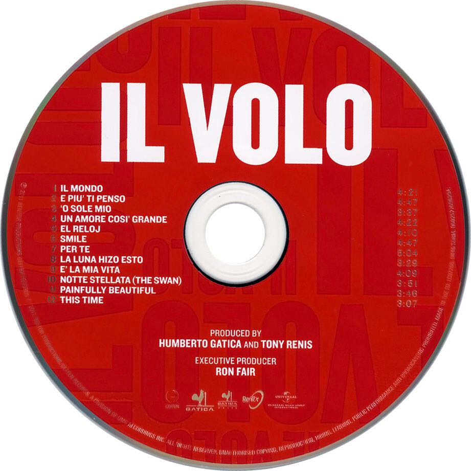Il Volo - Il Volo - Il Volo (CD - 43) music collectible [Barcode 602527696294] - Main Image 4