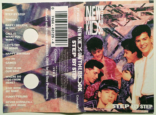 Step By Step - New Kids On The Block (Cassette - 47) music collectible [Barcode 074644512922] - Main Image 2