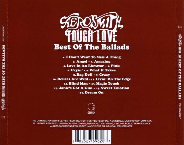 Tough Love - Aerosmith (MP3 - 79) music collectible [Barcode 8808678248142] - Main Image 2