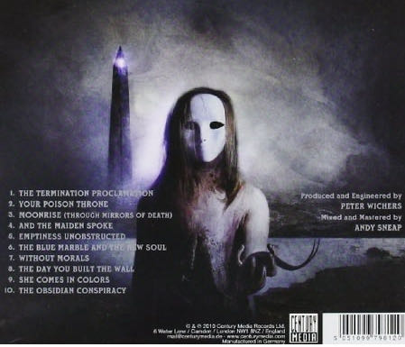 The Obsidian Conspiracy - Nevermore (CD) music collectible [Barcode 5051099798120] - Main Image 2