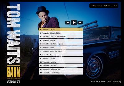 Bad as Me - Waits, Tom (CD - 53) music collectible [Barcode 045778717729] - Main Image 2