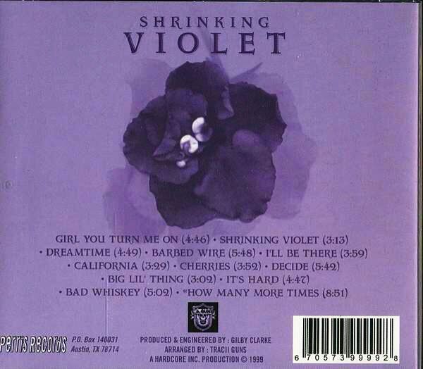 Shrinking Violet - L.A. Guns (CD - 5720) music collectible [Barcode 670573999928] - Main Image 2