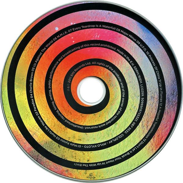 Mylo Xyloto - Coldplay (CD - 44) music collectible [Barcode 5099908755322] - Main Image 4
