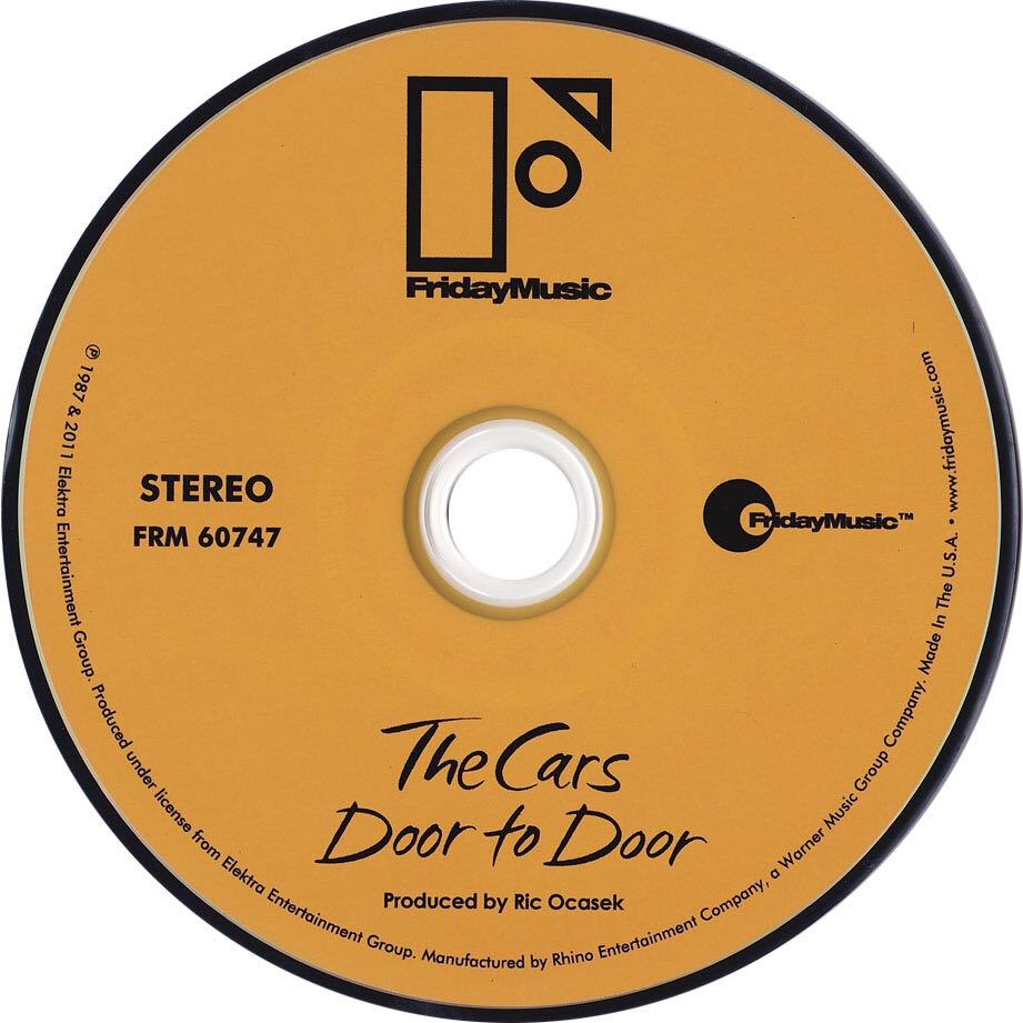 Door To Door - Cars, The (CD) music collectible - Main Image 2