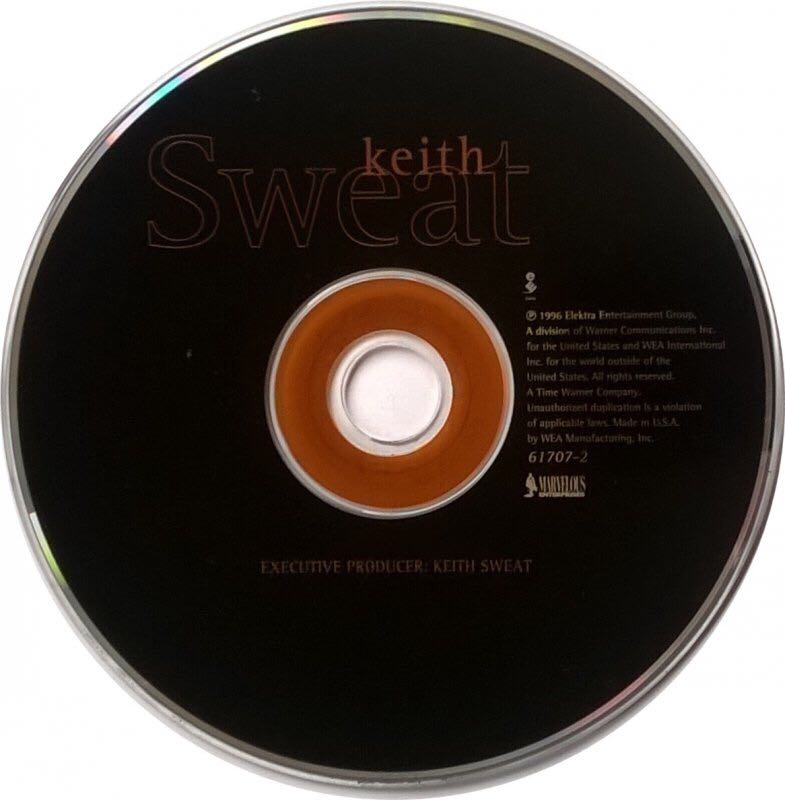 Keith Sweat - Sweat, Keith (CD - 49) music collectible [Barcode 0075596170727] - Main Image 4