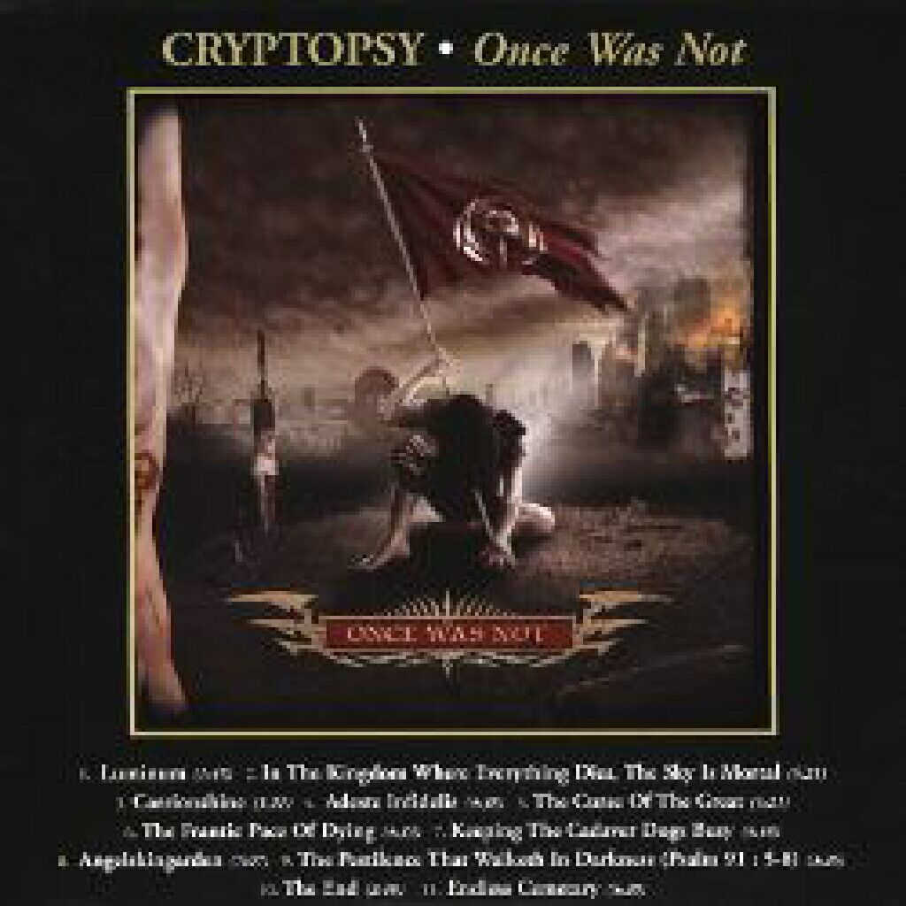 Once Was Not - Cryptopsy (CD) music collectible [Barcode 5051099754225] - Main Image 1