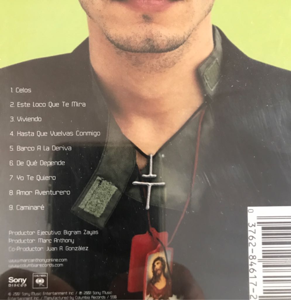 Libre - Anthony, Marc (CD) music collectible [Barcode 037628461722] - Main Image 2