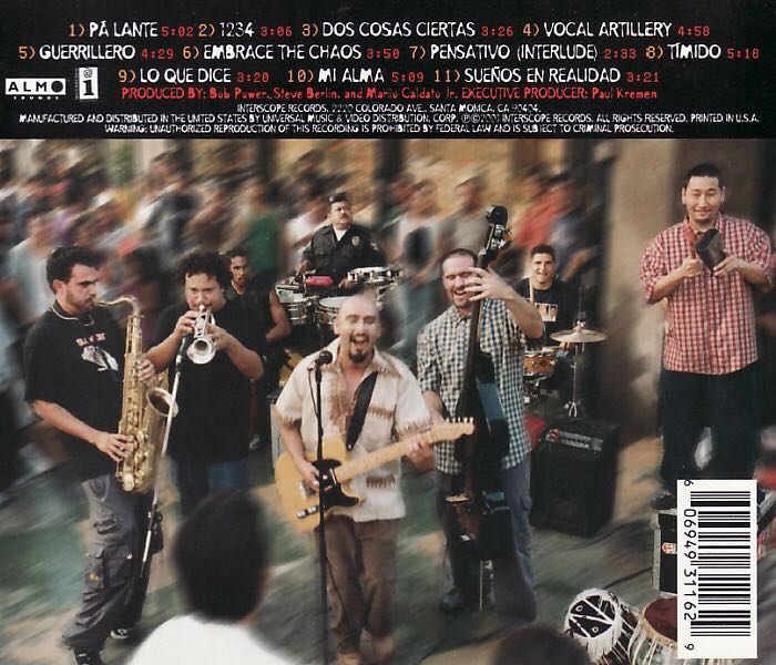 Embrace the Chaos - Ozomatli (CD) music collectible [Barcode 606949311629] - Main Image 2