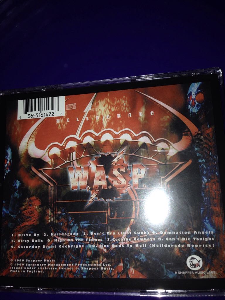 Helldorado - W.A.S.P. (CD) music collectible [Barcode 636551614726] - Main Image 2