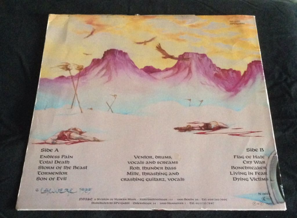 Endless Pain - Kreator (12”) music collectible - Main Image 2