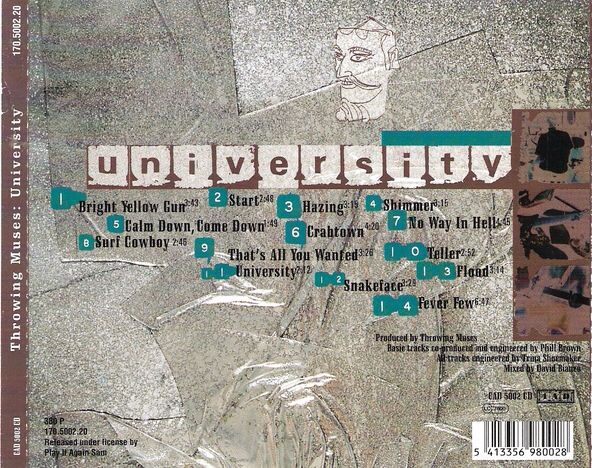 University - Throwing Muses (CD) music collectible - Main Image 2