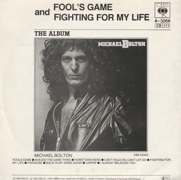 Michael Bolton - Discography - Michael Bolton (CD) music collectible - Main Image 3