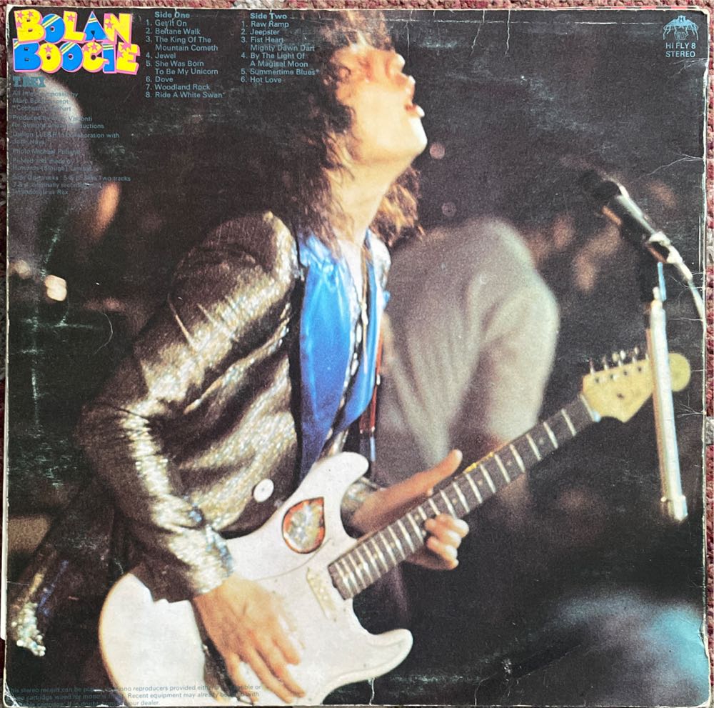 Bolan Boogie - T Rex (Cassette - 46) music collectible [Barcode 731454100625] - Main Image 2