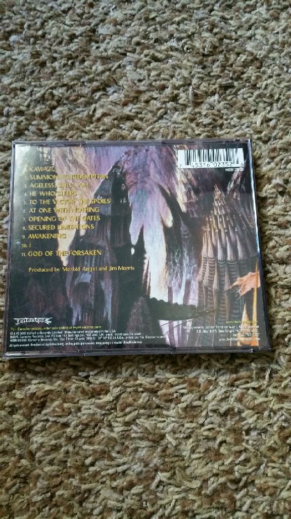 Gateways to Annihilation - Morbid Angel (CD) music collectible [Barcode 745316023526] - Main Image 2