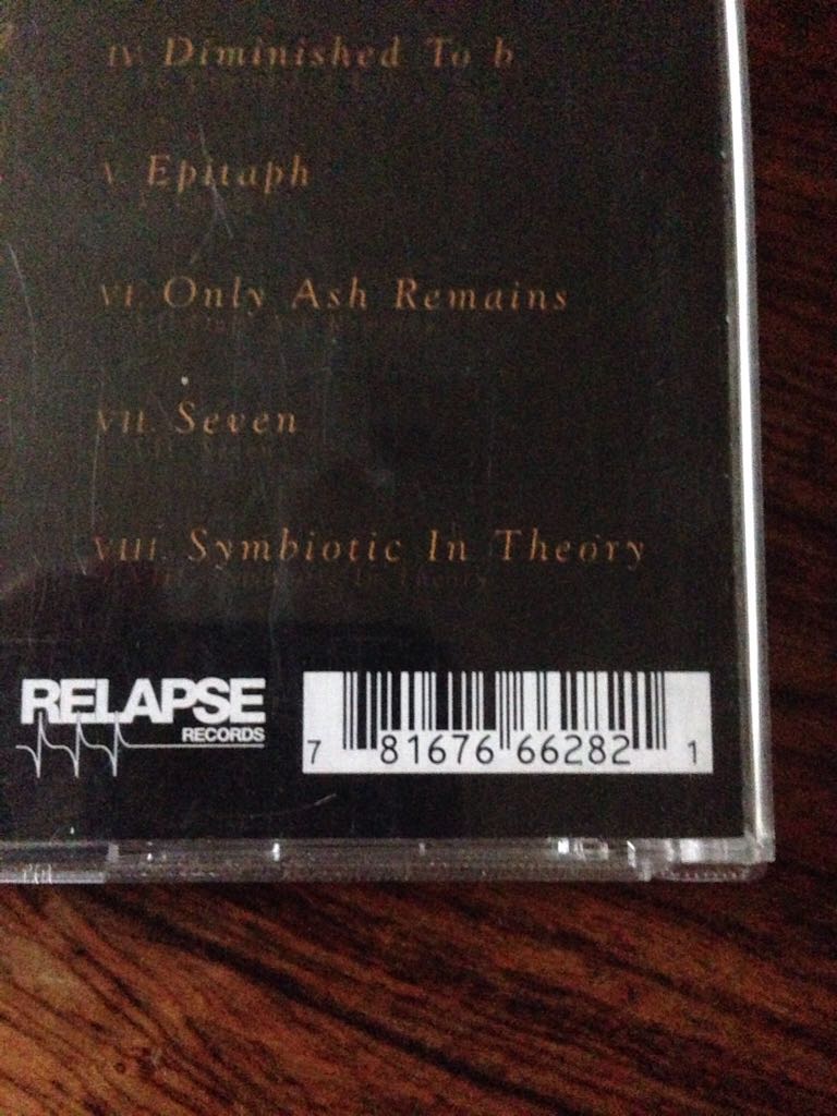 Epitaph - Necrophagist (CD - 33) music collectible [Barcode 781676662821] - Main Image 2